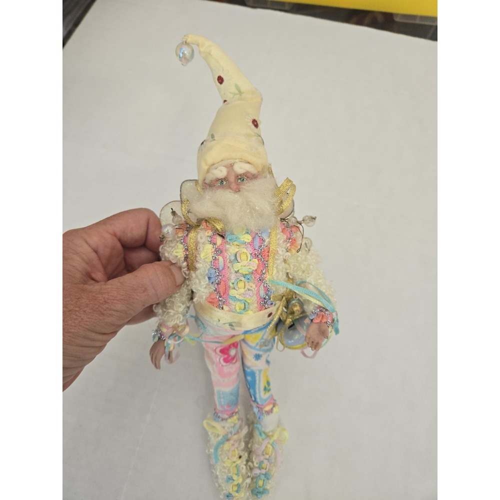 Mark Rober Fairy Collectible Figurine Small 12" Pastel Colors Spring Easter